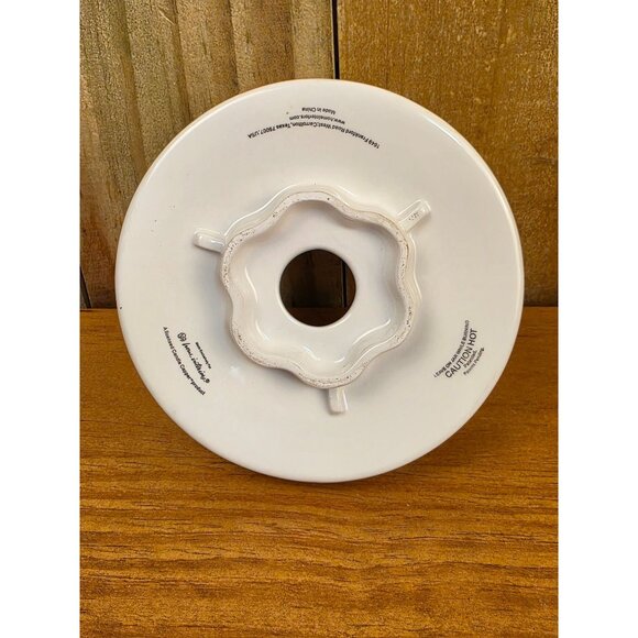 Handcrafted Ceramic Fruit Motif Lamp Shade Base - Picture 5 of 7